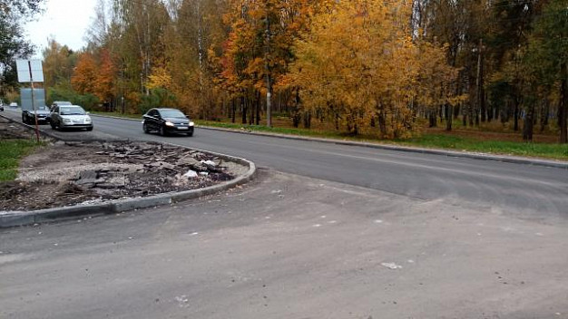 В Заволжске заузили главную дорогу